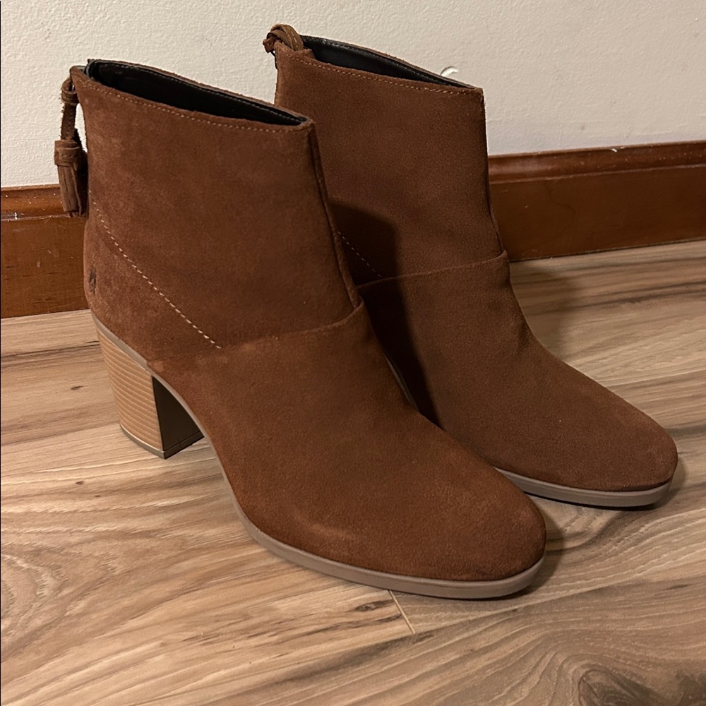 Hush Puppies Suede Ankle Boots
